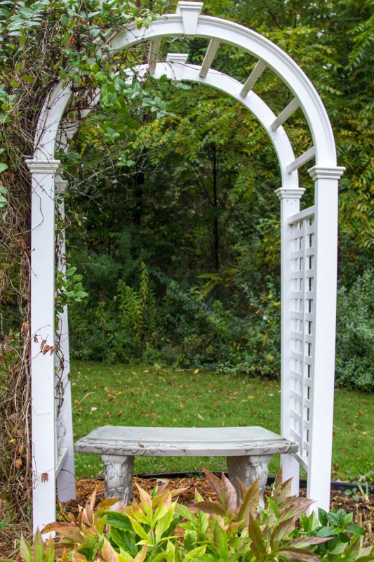 Arched Arbor Installation in Conroe, TX