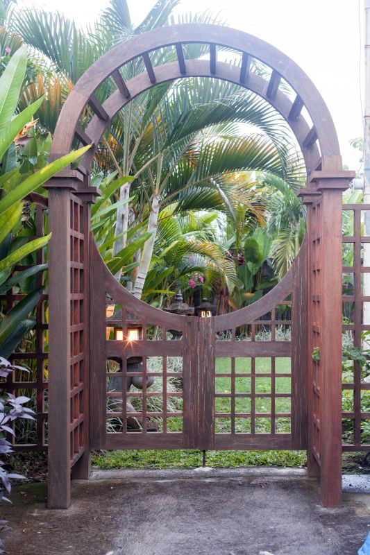 Garden Arbor Installation in Wilmington, NC
