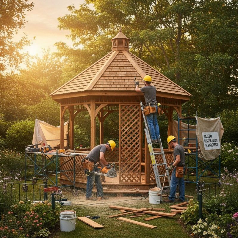 Wooden Carport Repair in Alpharetta, GA