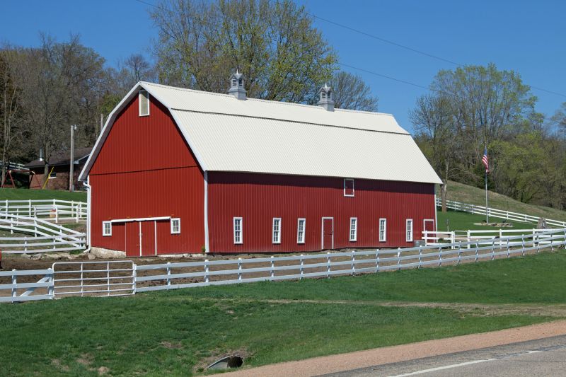 A well-built, customized barn enhances the overall appeal and value of your property